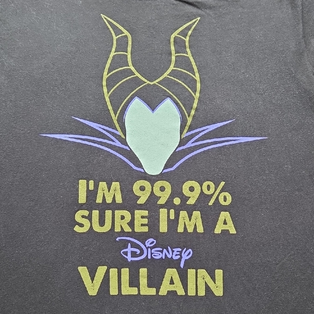 Disney Princess Shirt Maleficent I'm 99.9% I'm A Disney Villain